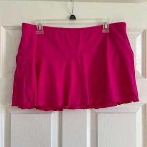 Woman swim skirt